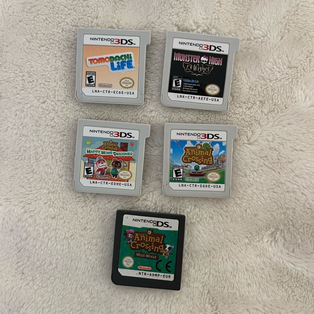 Nintendo 3DS Games Bundle